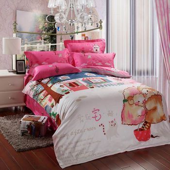 貨到付款 | 洛蘭活性貢緞四件套 全棉高檔床品，宅家享受品質(zhì)生活