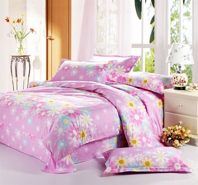 廠家直銷全棉斜紋時尚印花床上用品四件套 尊享品質，點綴家居